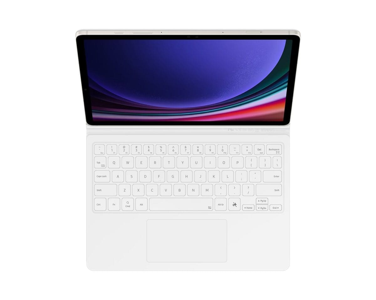 Samsung EF-DX725UWE Book Keyboard White Kryt Galaxy Tab S9 Fe 10.9 X510/X516b/S9 11.0 X710/X716b