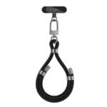 Tech-Protect C4S Rope Wrist Strap Black/Silver