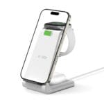 Tech-Protect Qi15W-A36 3In1 Wireless Charger For Apple White