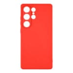 OBAL:ME Matte TPU Red Kryt Samsung Galaxy S25 Ultra