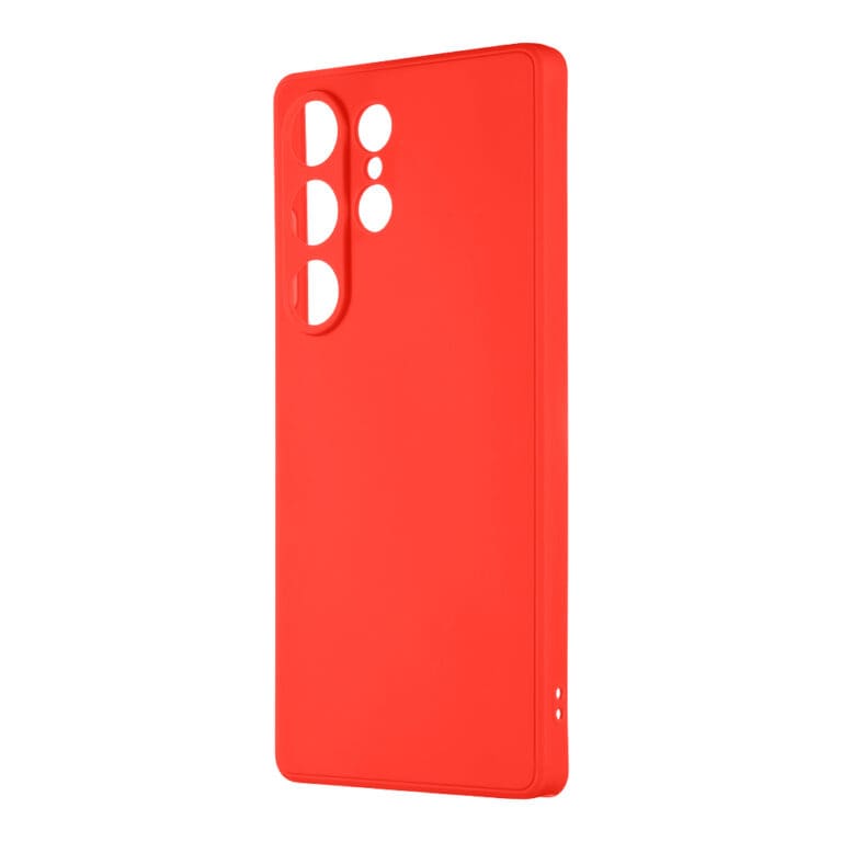 OBAL:ME Matte TPU Red Kryt Samsung Galaxy S25 Ultra