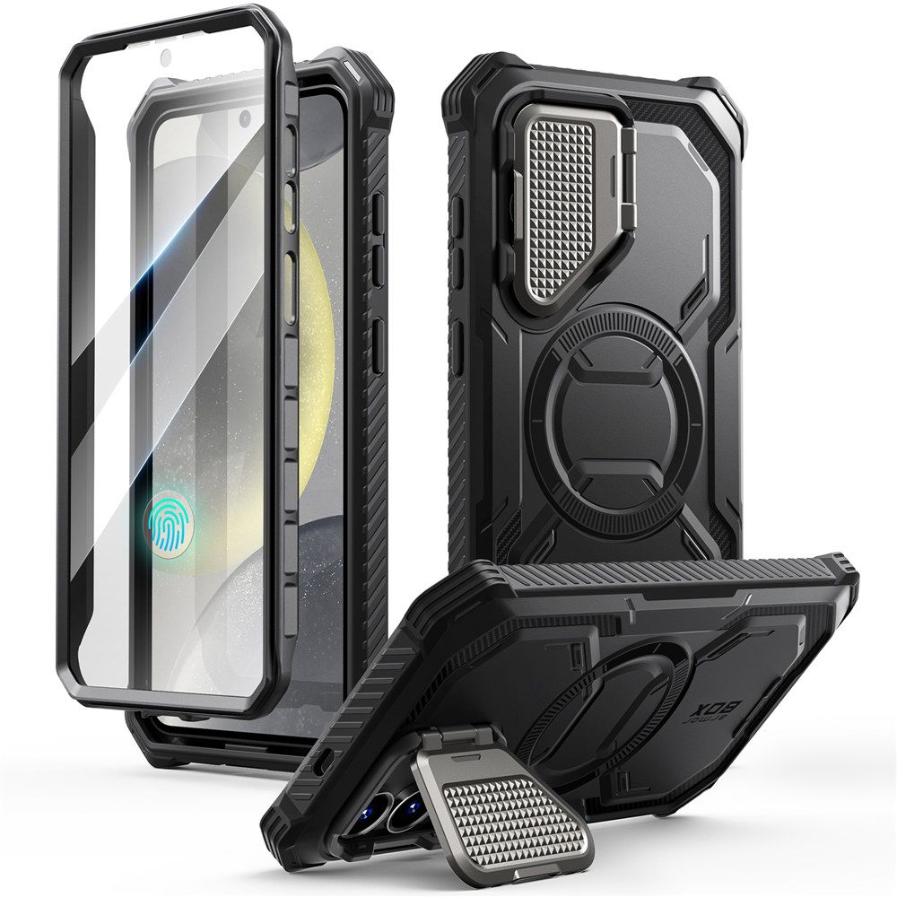 Supcase Iblsn Armorbox Mag MagSafe Black Kryt Samsung Galaxy S25