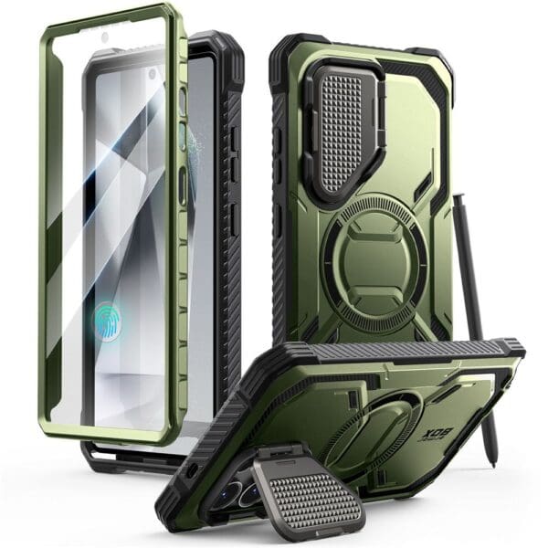 Supcase Iblsn Armorbox Mag MagSafe Guldan Kryt Samsung Galaxy S25 Ultra