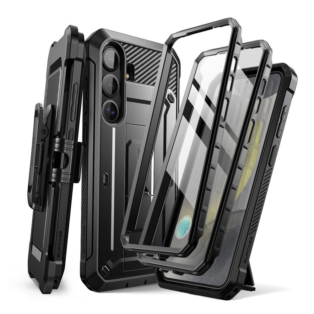 Supcase Unicorn Beetle Pro 2-Set Black Kryt Samsung Galaxy S25