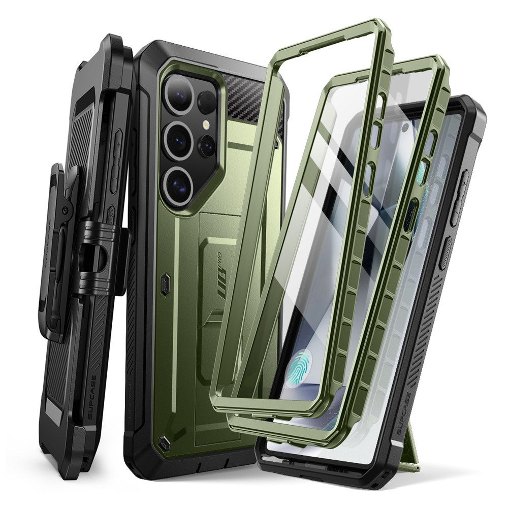 Supcase Unicorn Beetle Pro 2-Set Guldan Kryt Samsung Galaxy S25 Ultra