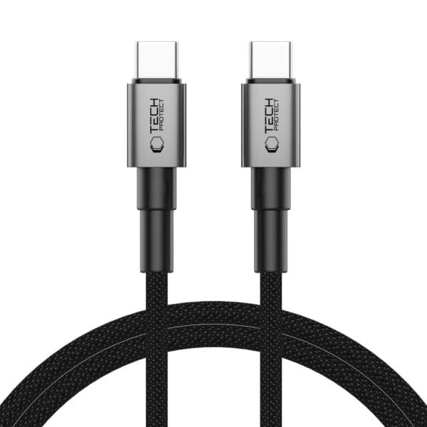 Tech-Protect Ultraboost Dna Type-C Cable Pd100W/5A 100Cm Iron Grey