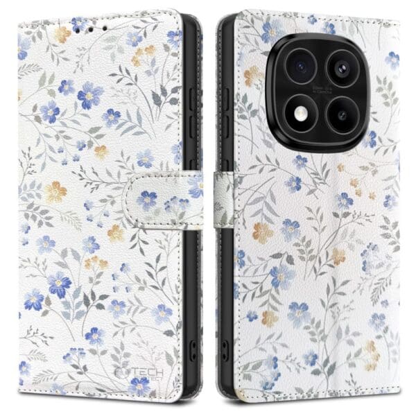 Tech-Protect Wallet Spring Flowers Kryt Xiaomi Redmi Note 14 Pro 5G/14 Pro Plus 5G/Poco X7 5G