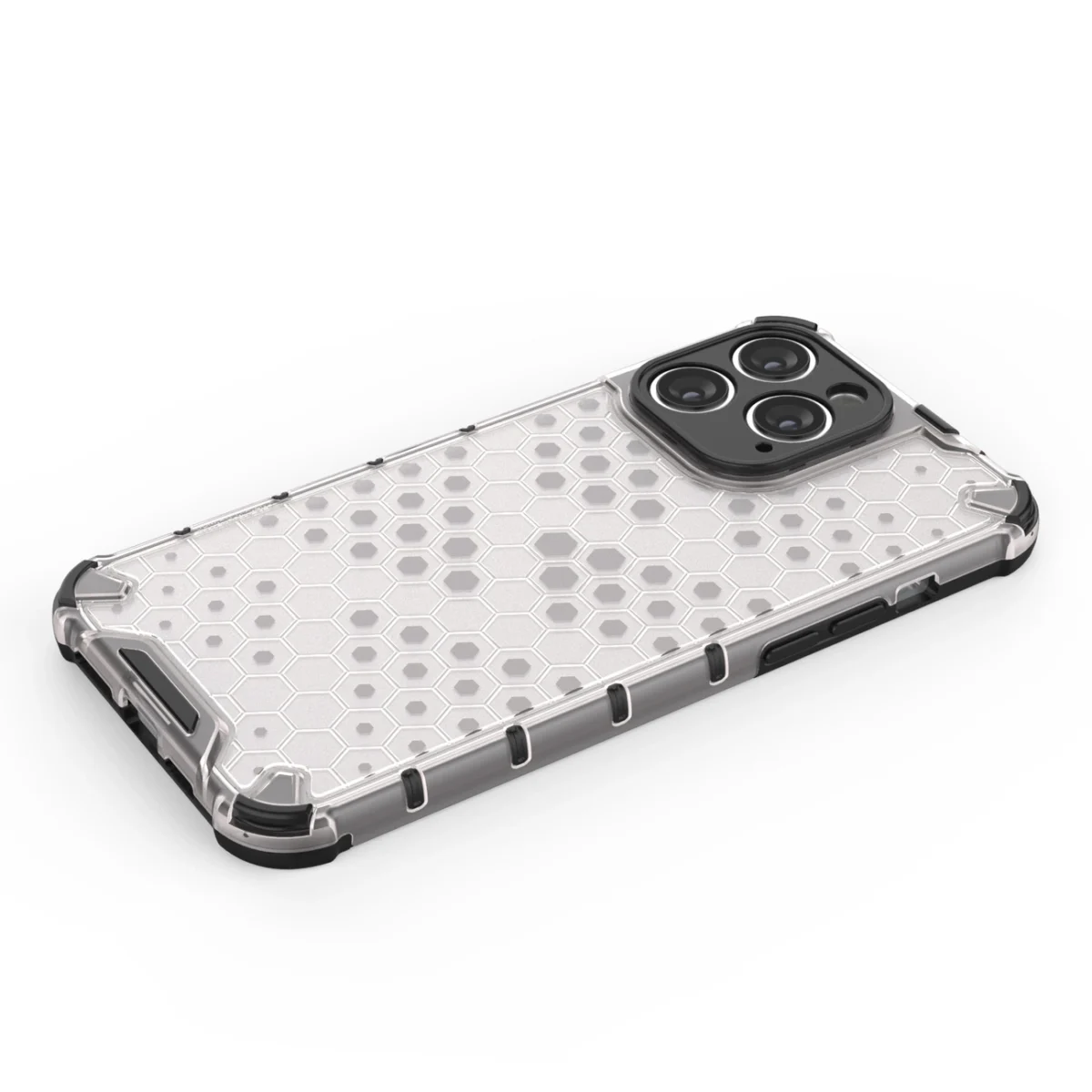 Honeycomb Case For Armored Hybrid Cover Black Kryt iPhone 14 Pro
