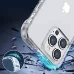 Joyroom Defender Series Case Cover For Armored Hook Cover Stand Clear (jr-14h1) Kryt iPhone 14