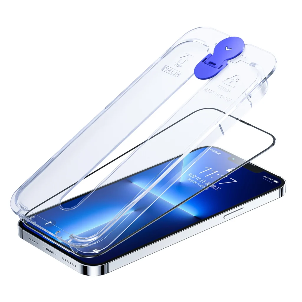 Joyroom Knight Glass With Mounting Kit Clear (Jr-H12) iPhone 14 Pro Max
