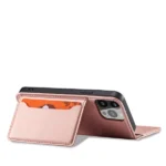 Magnet Card Case For Pouch Card Wallet Card Holder Pink Kryt iPhone 13 Pro Max