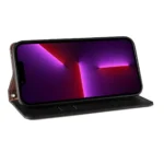 Magnet Strap Case Case For Flip Wallet Mini Lanyard Stand Black Kryt iPhone 14 Pro Max