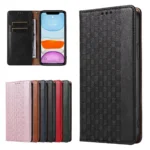 Magnet Strap Pouch Wallet + Mini Lanyard Pendant Black Kryt iPhone 12