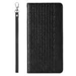 Magnet Strap Pouch Wallet + Mini Lanyard Pendant Black Kryt iPhone 12