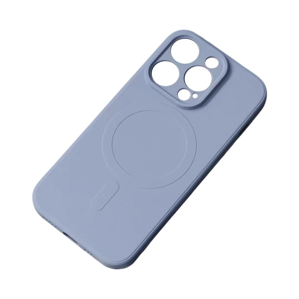MagSafe Compatible Silicone Case For Silicone Case - Gray Kryt iPhone 15 Pro