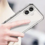 Outer Space Case With Gel Frame Clear Kryt iPhone 16