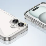 Outer Space Case With Gel Frame Clear Kryt iPhone 16