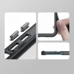 Outer Space Reinforced Case With Flexible Frame For - Blue Kryt iPhone 15