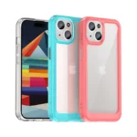 Outer Space Reinforced Case With Flexible Frame For - Blue Kryt iPhone 15