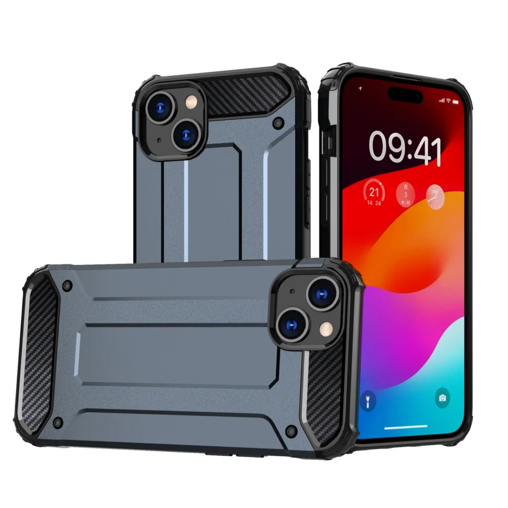 Plus Hybrid Armor Case - Blue Kryt iPhone 15 Plus