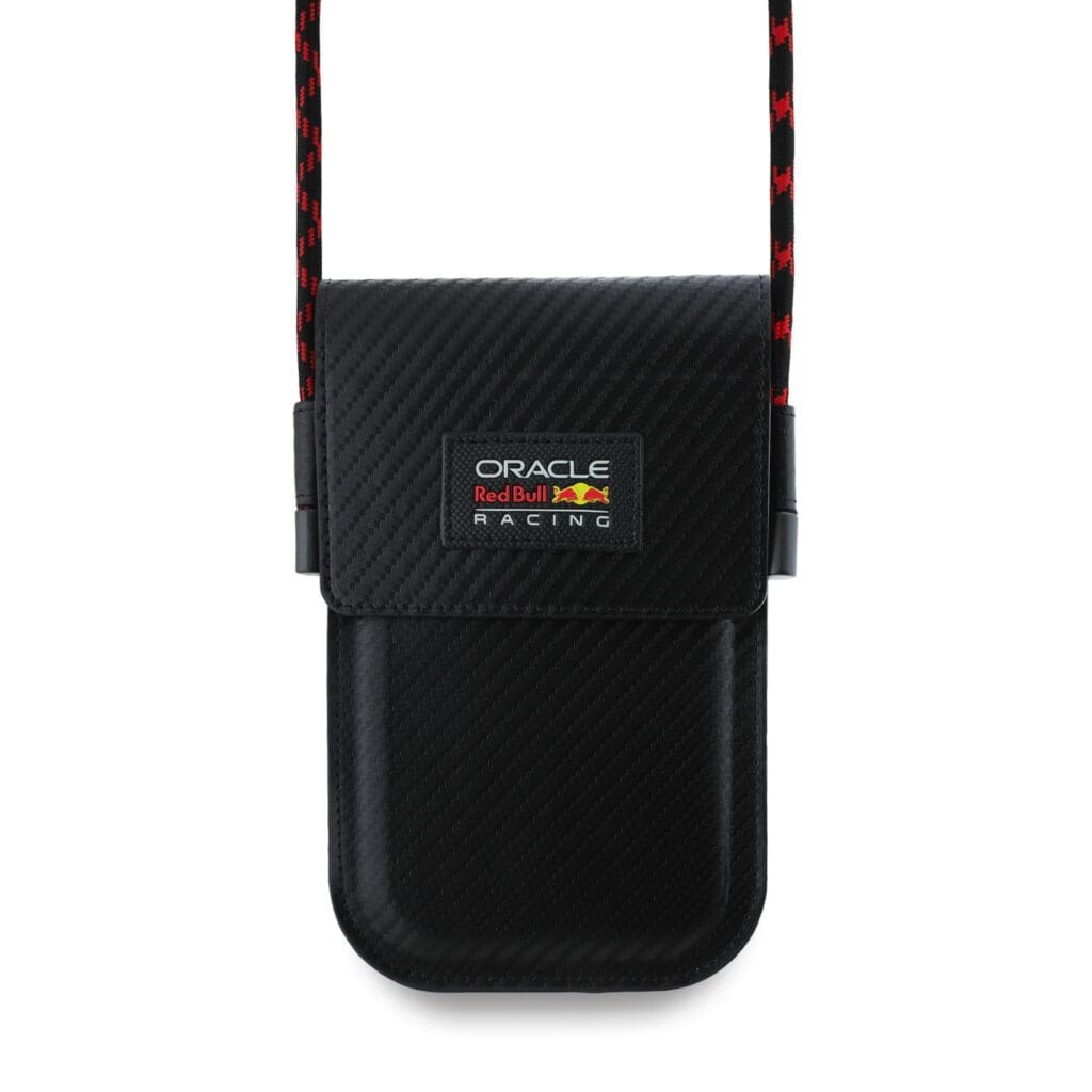 Red Bull PU Carbon Bag na Telefon Black