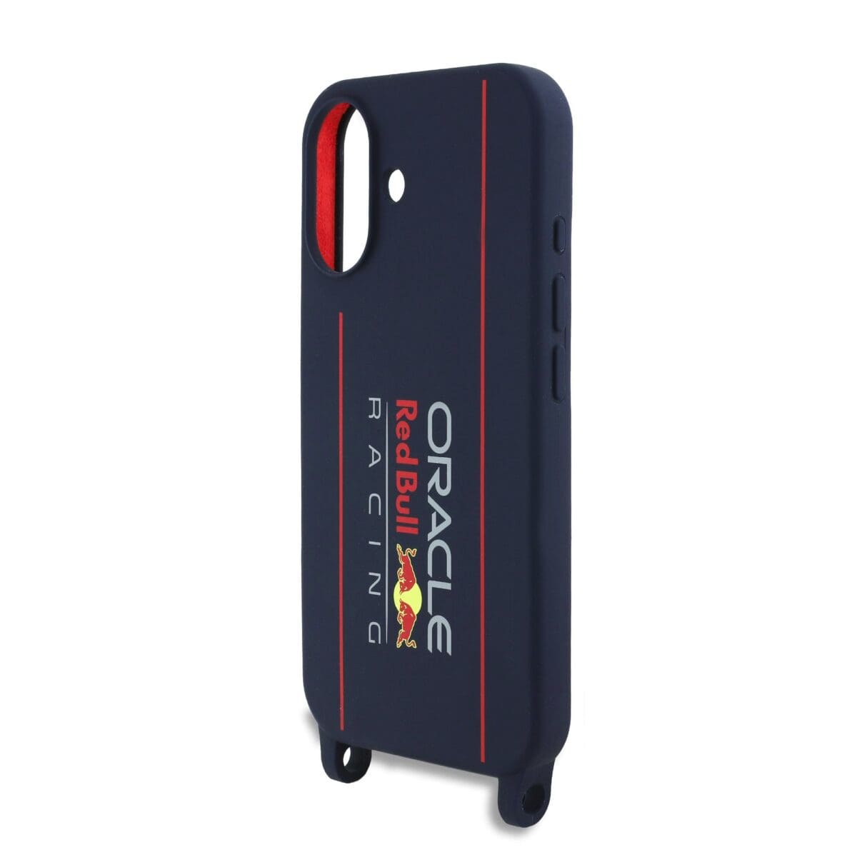 Red Bull Silicone Vertical Logo MagSafe + Crossbody Navy Kryt iPhone 16