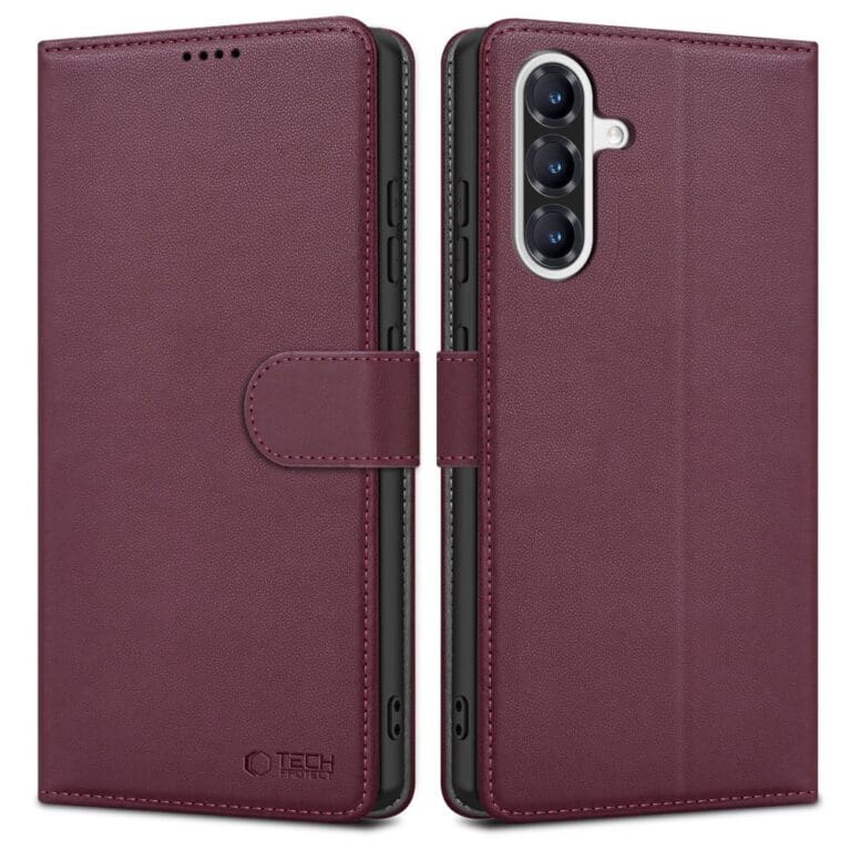 Tech-Protect Wallet Galaxy A36 5G Mulberry Kryt Samsung Galaxy A36 5G