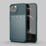 Thunder Case Flexible Tough Rugged Cover Tpu Case For Green Kryt iPhone 13 Mini
