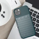Thunder Case Flexible Tough Rugged Cover Tpu Case For Green Kryt iPhone 13 Mini