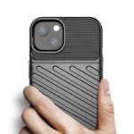 Thunder Case Flexible Tough Rugged Cover Tpu Case For Green Kryt iPhone 13 Mini
