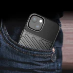 Thunder Case Flexible Tough Rugged Cover Tpu Case For Green Kryt iPhone 13 Mini