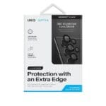 Uniq Optix Aluminium Camera Lens Protector S928 Midnight Black Samsung Galaxy S24 Ultra