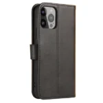 Wallet Case With Stand For Magnet Case - Black Kryt iPhone 15 Pro