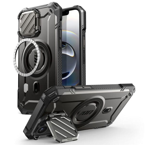 Supcase Ub Xt Mag MagSafe Black Kryt iPhone 16e