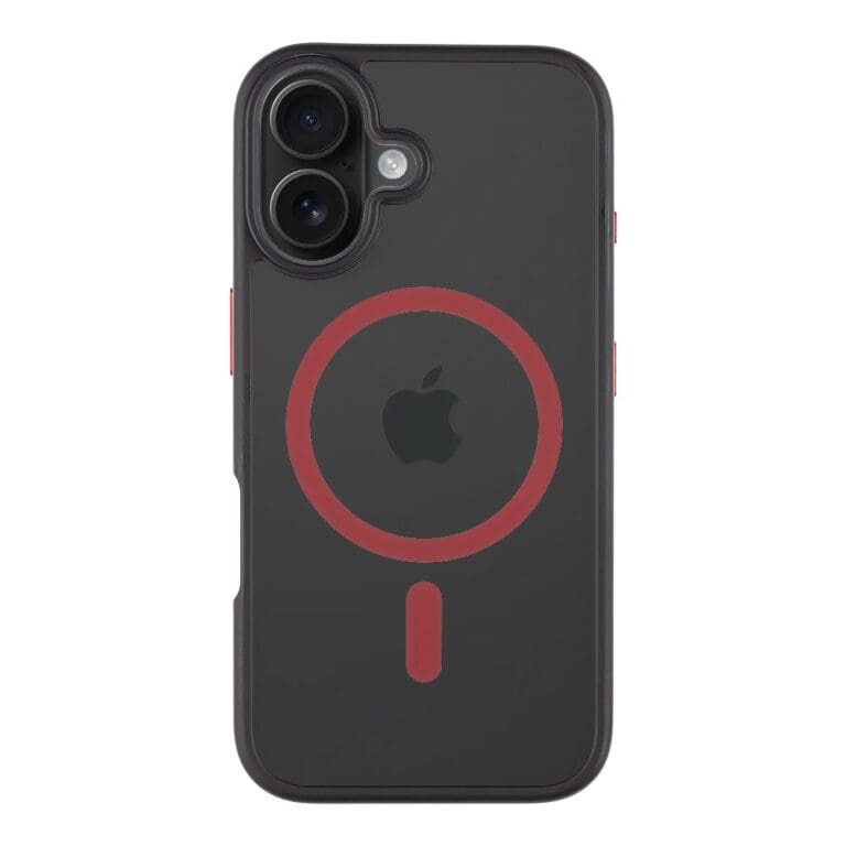 Tactical MagForce Hyperstealth 2.0 Black/Red Kryt iPhone 16