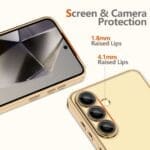 Tech-Protect Magflex MagSafe Shiny Gold Kryt Samsung Galaxy A56 5G