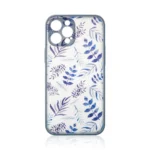 Design Cover Flower Cover Dark Blue Kryt Samsung Galaxy A12