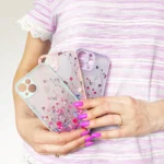 Design Cover Flower Cover Dark Blue Kryt Samsung Galaxy A12