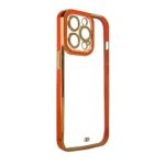Fashion Gold Frame Gel Cover Red Kryt Samsung Galaxy A12