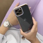 Fashion Gold Frame Gel Cover Red Kryt Samsung Galaxy A12