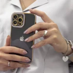Fashion Gold Frame Gel Cover Red Kryt Samsung Galaxy A12