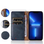 Magnet Strap Pouch Wallet + Mini Lanyard Pendant Blue Kryt Samsung Galaxy A13 5G