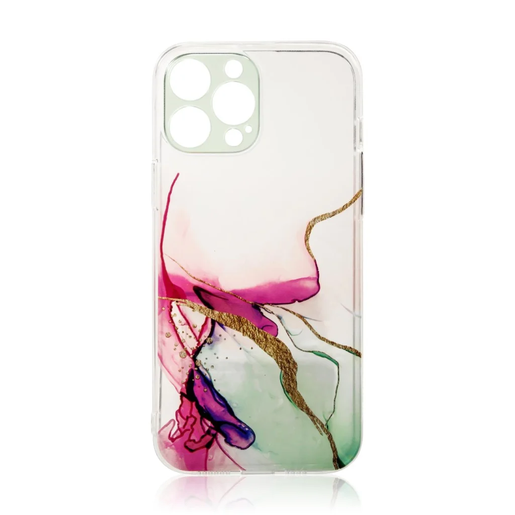 Marble Cover Gel Cover Mint Marble Kryt Samsung Galaxy A12