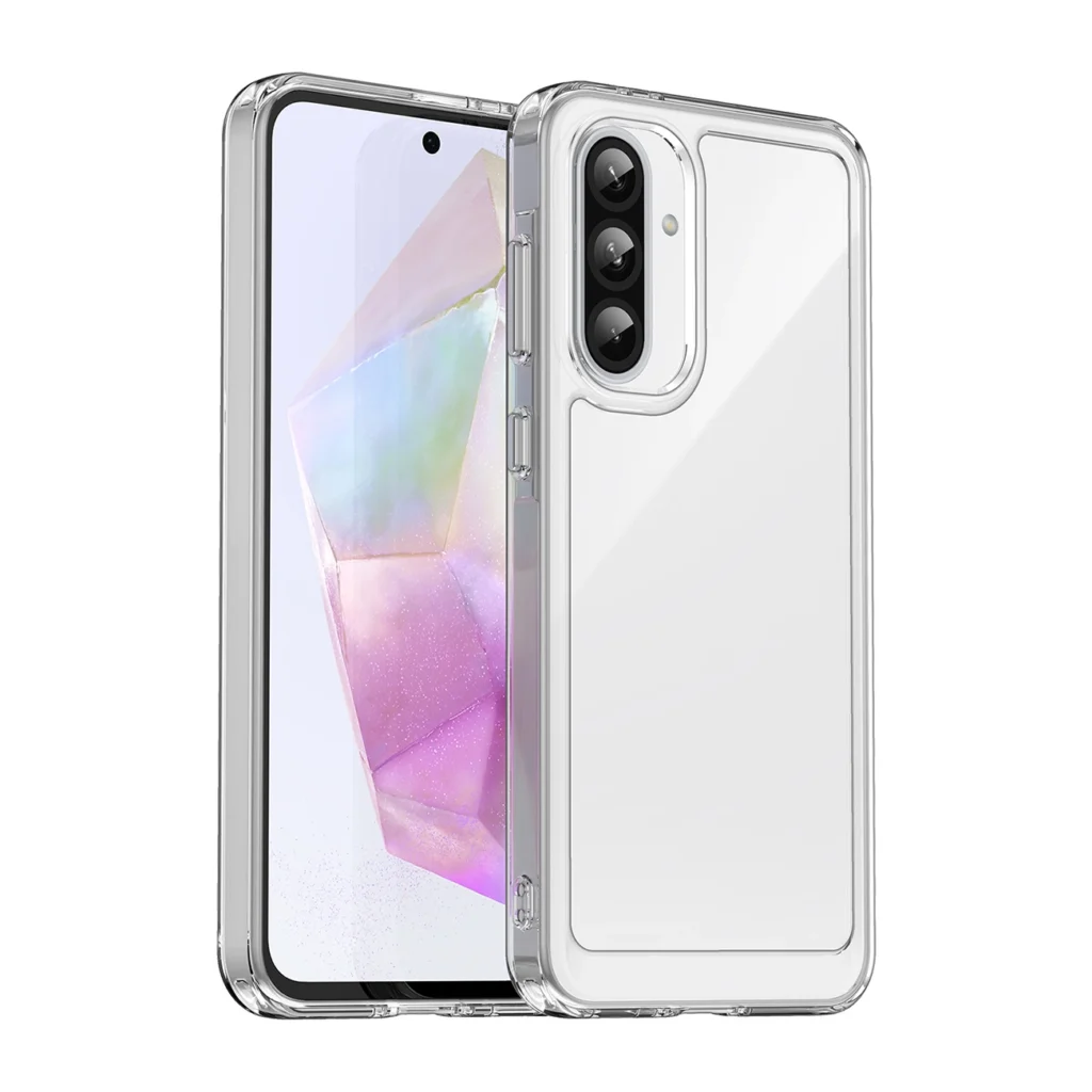 Outer Space Cover With Flexible Frame Transparent Kryt Samsung Galaxy A26 5G
