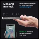 Spigen Crystal Hybrid Clear Kryt iPhone 15 Pro