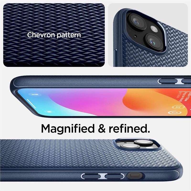 Spigen Mag Armor MagSafe Blue Kryt iPhone 15 Plus