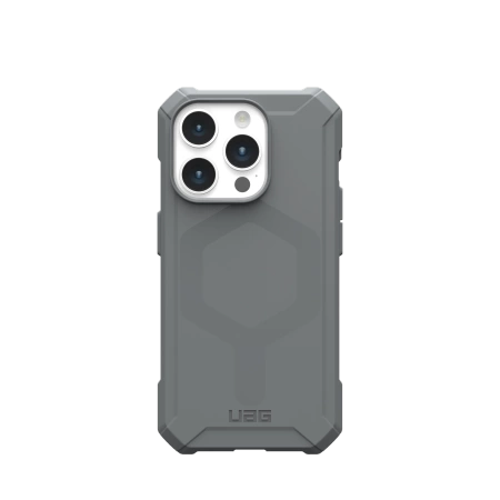 Uag Essential Armor MagSafe Silver Kryt iPhone 15 Pro