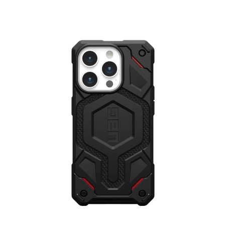 Uag Monarch Pro With MagSafe For Black Kevlar Kryt iPhone 15 Pro