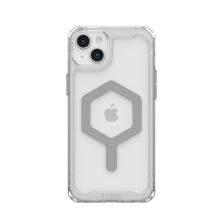 Uag Plyo MagSafe Transparent And Silver Kryt iPhone 15 Plus