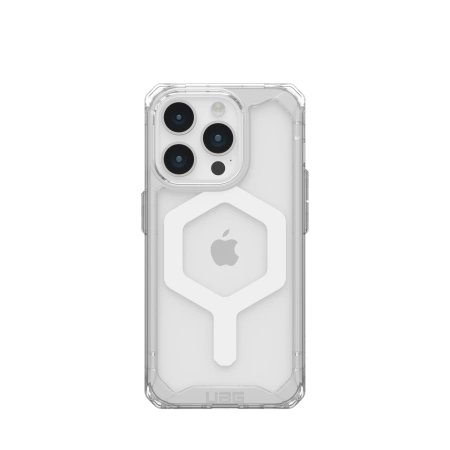 Uag Plyo MagSafe Transparent And White Kryt iPhone 15 Pro
